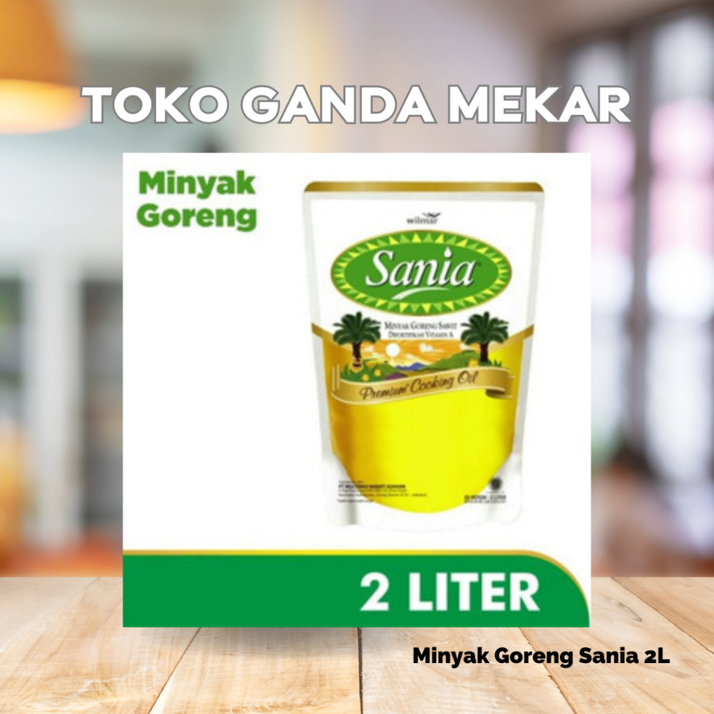 

MINYAK GORENG SANIA REFIL 2 LITER / SANIA 2 LITER / MINYAK GORENG PREMIUM 2 L