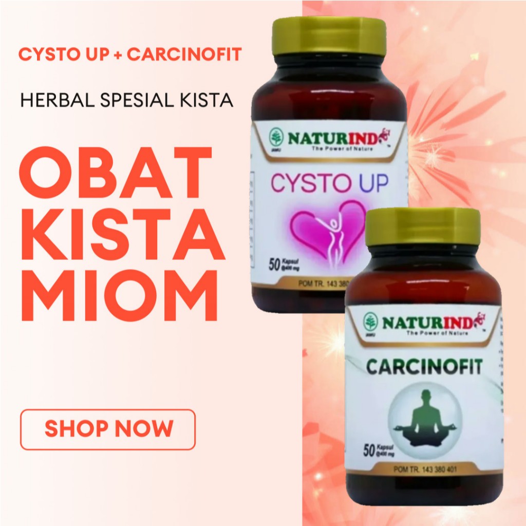 Naturindo Cysto Up Herbal Obat Telat Haid Kista Miom Keputihan Pelancar Menstruasi Perapat Miss V
