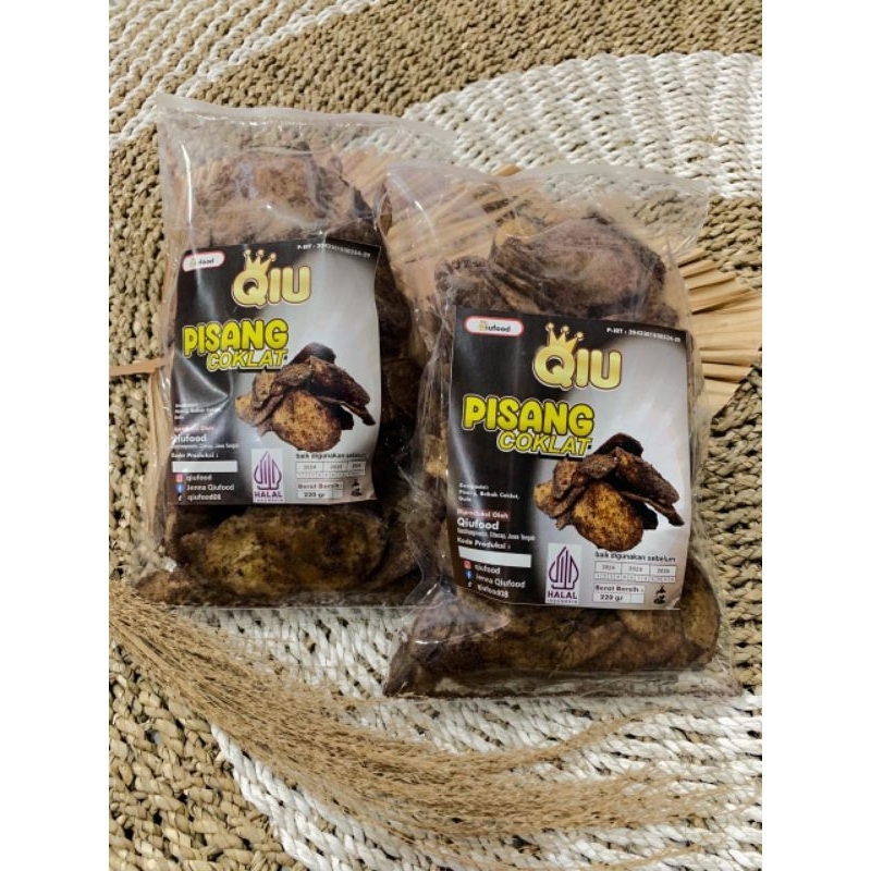 

Kripik pisang coklat