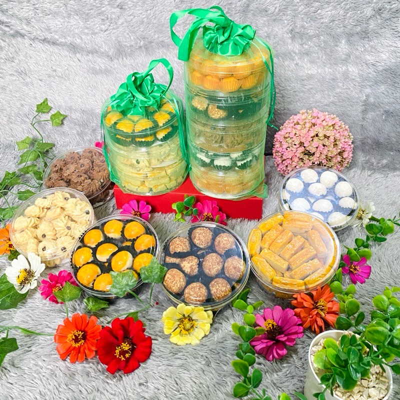 

[READY] Hampers Kuker Isi 3 Kue FREE TAS TILE