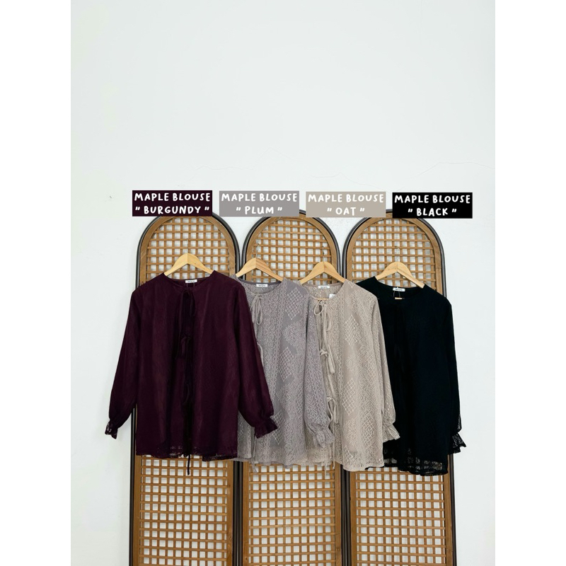 LOCANA LABEL / MAPLE LACEY BLOUSE ORIGINAL LOCANA LABEL / FREE GIFT