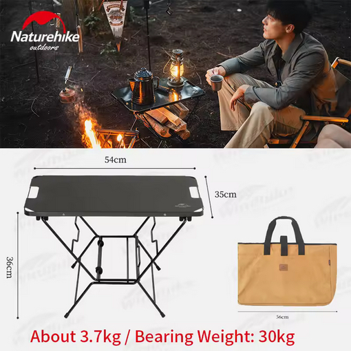 MEJA KAYU BAKAR LIPAT NATUREHIKE NH22JU023 FIREWOOD FOLDING TABLE