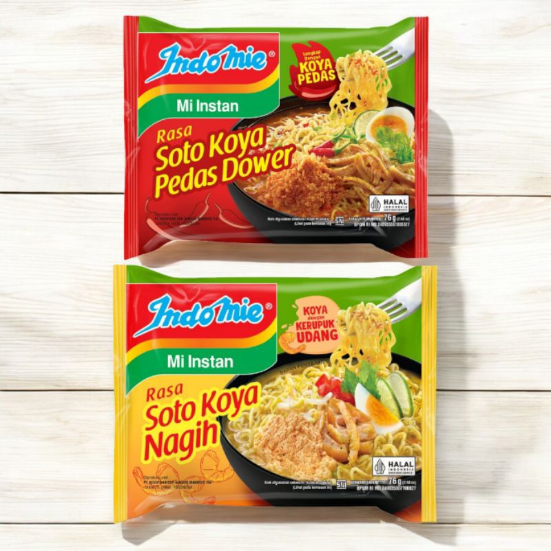 Indomie soto koya pedes dower / Soto koya Nagih 76g