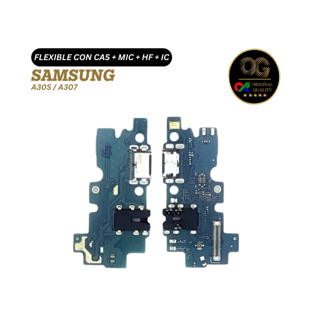 FLEXIBLE CON CAS + MIC + HF + IC SAMSUNG A30S / A307