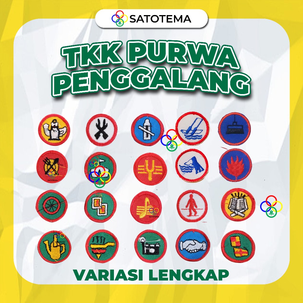 Tkk Penggalang Purwa / Tkk Penggalang / Tkk Pramuka Penggalang / Tanda Kecakapan Khusus