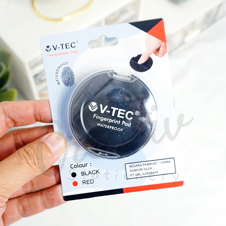 

V-TEC Finger Print Pad Bak Cap Jari FF 616B Black