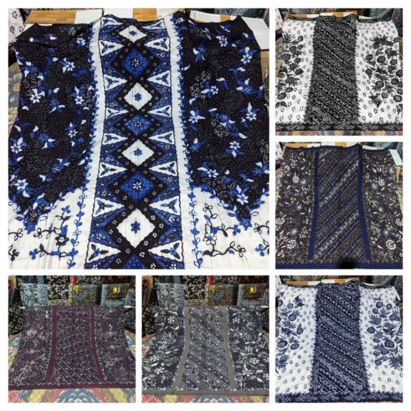 sarung batik tulis Lasem 3 warna ukuran standar