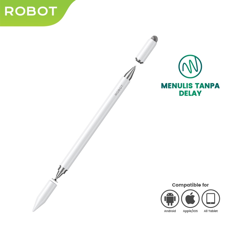 ROBOT Stylus Pen Universal 3 in 1 Compatible Dengan Apple Macbook Stylus Capacitive Pen Android IOS 