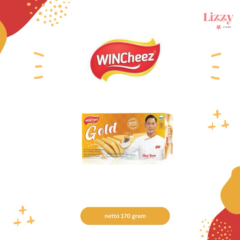 

Wincheez Keju Cheddar Olahan Kemasan 250g | 170g