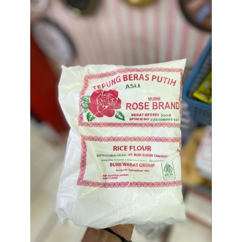 

tepung beras rose brand 500gr