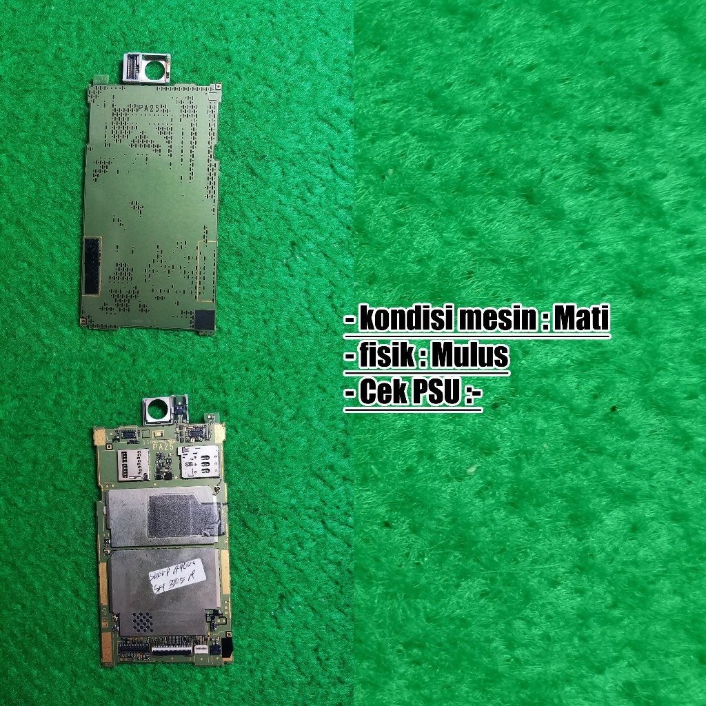 Mesin Sharp Aquos Crystal - SH305 Mati Mulus copotan