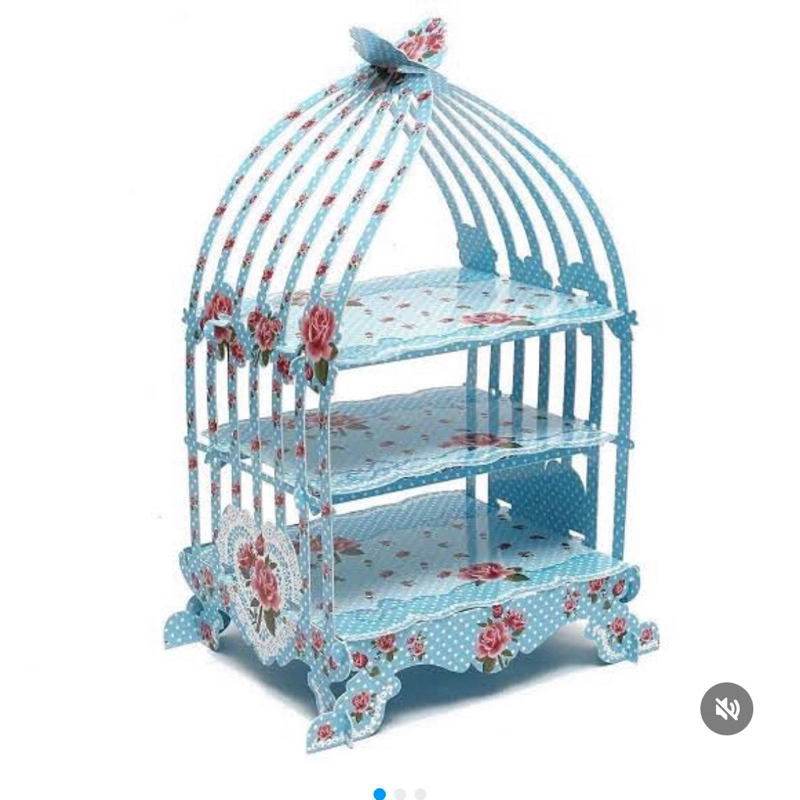 Cupcake Stand Cartoon / Rak tingkat untuk kue