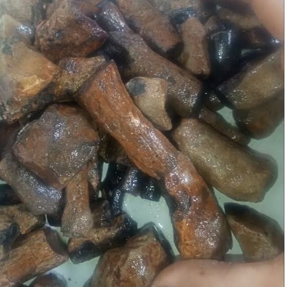 1 kg batu black opal ranting bahan kwalitas super