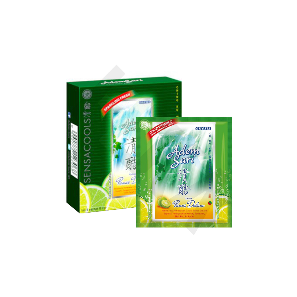 

Adem Sari Vitamin C isi 5 Sachet - Untuk Meredakan Panas Dalam [Majapahit]