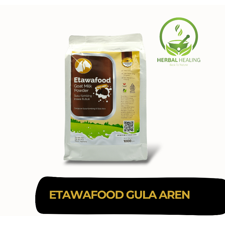 

Etawafood Susu Kambing Etawa Bubuk Goat Milk Powder Premium Quality Asli Rasa Gula Aren