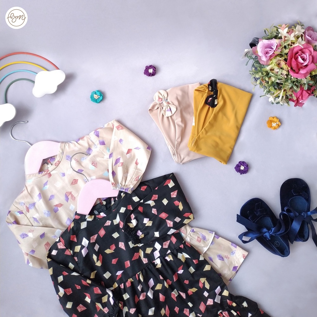 Gamis hijab Mozza By Baby Malika @Babymalikaoffiial