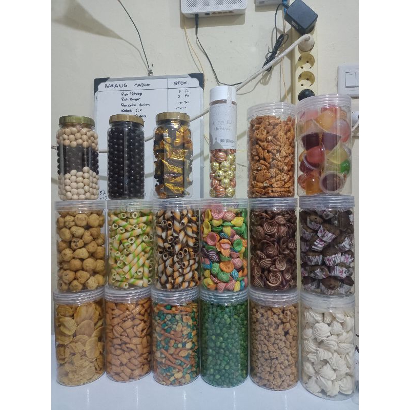

paket hemat 4 toples bebas pilih