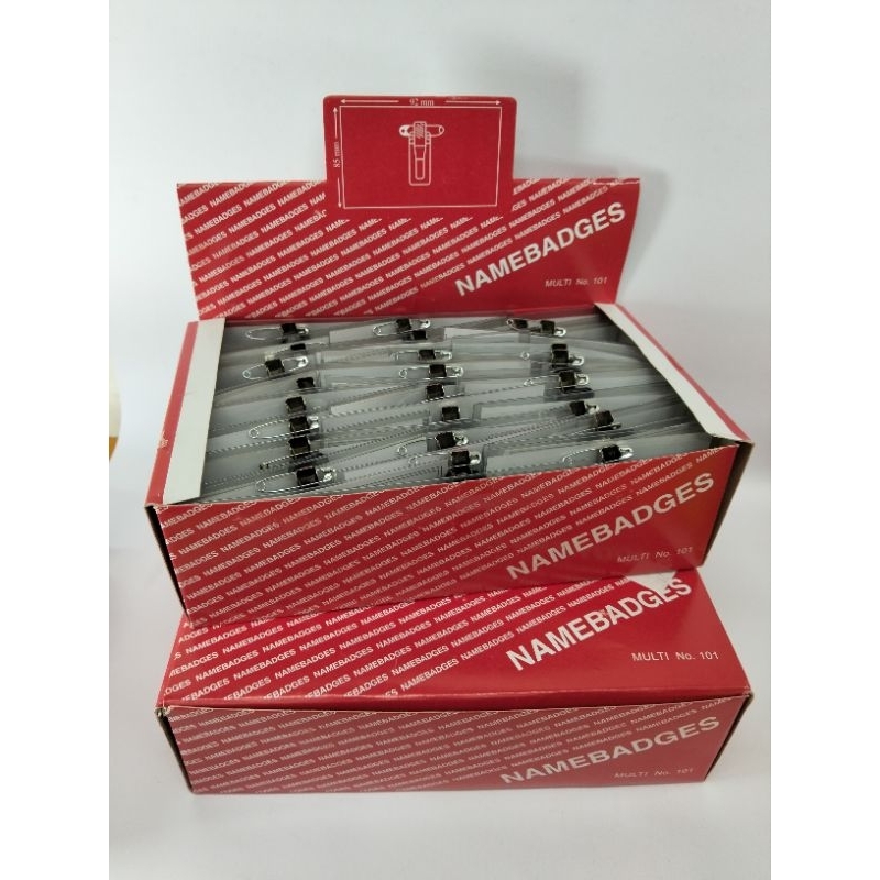 

Id Card Nametag MULTI Name Bages 6x9 Nametag 50pcs