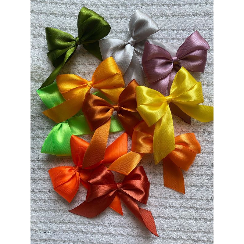 

(10 pcs) Pita Satin Polos 2,5cm untuk Kado atau Hampers