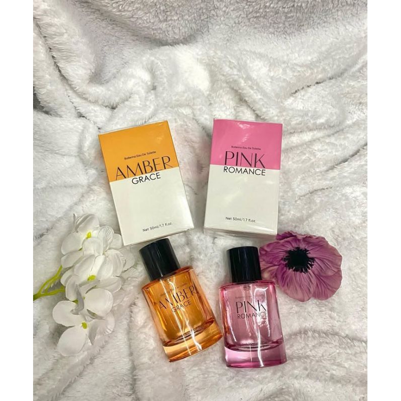 Miniso Ballerina Eau De Toillete Pink Romace & Amber Grace / Miniso Parfum Wanita