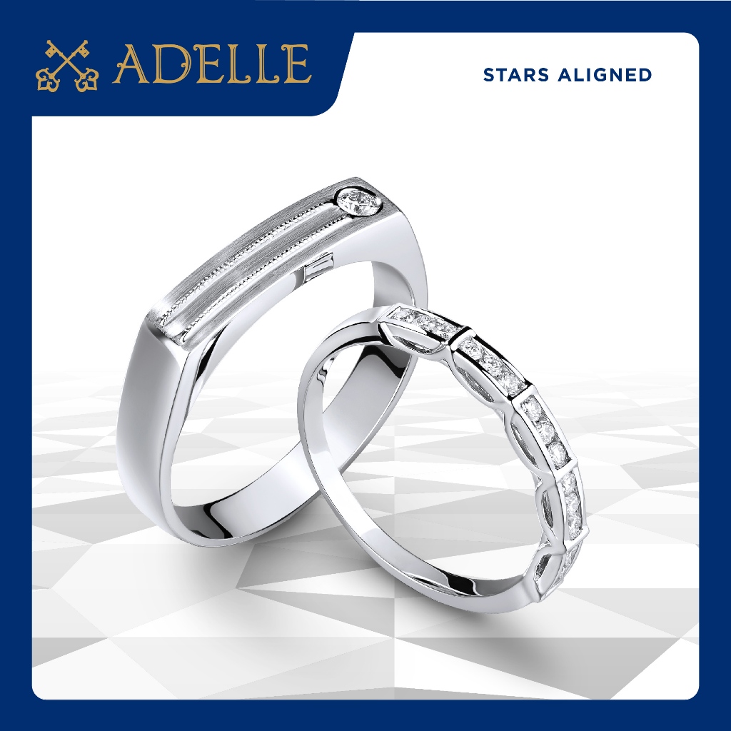 Adelle Jewellery - Enchanted Wedding Ring - Cincin Pernikahan
