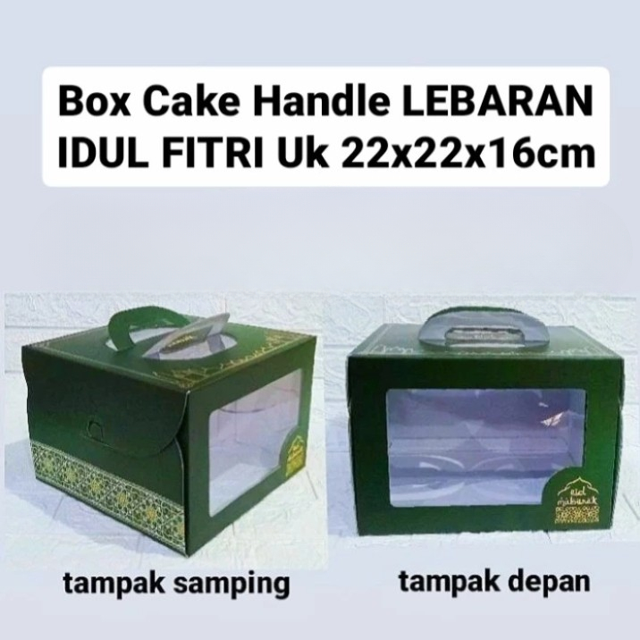 

Dus Tenteng Mika Lebaran Idul Fitri 22x22x16 Cm Hijau Muda