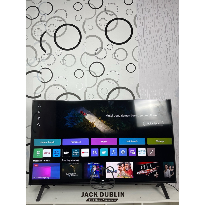 TV LED LG SMART TV 43 inch 43UR7500PSC 43UR75 43UR7500 UHD 4K WIFI INTERNET YOUTUBE NETFLIX GARANSI