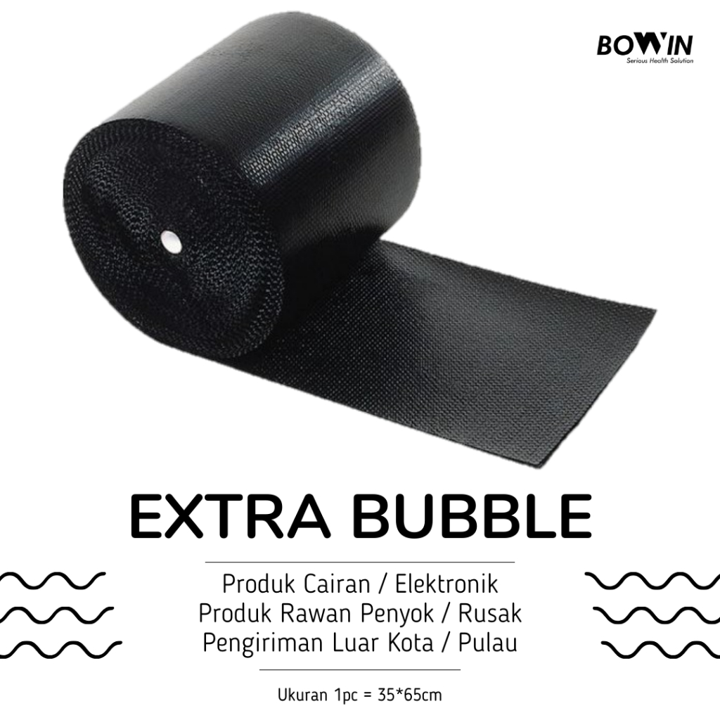 

Extra Bubble Wrap Tambahan (Lebih Tebal &Aman Menghindari Kerusakan)