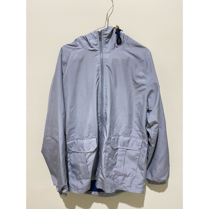 jaket trekking warna grey humblezing size M