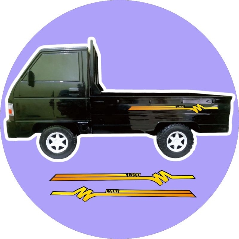 STIKER SAMPING MOBIL MAINAN L300