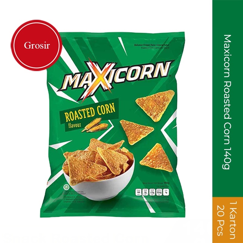 

Maxicorn Roasted Corn 140gr - 1 Karton isi 20 Pcs