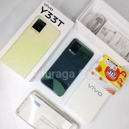 Vivo Y33S~Y33T Ram 8/128 Fullset Garansi Resmi Indonesia