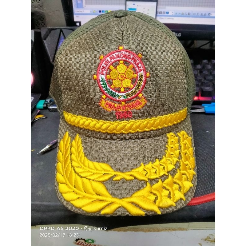 TOPI POLPP BORDIR TIMBUL/3D