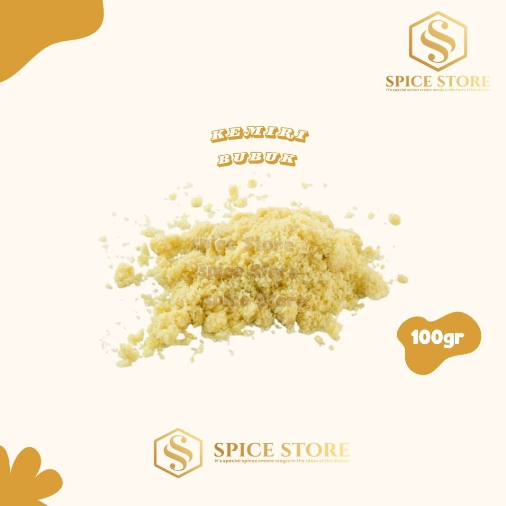 

Spice Store - Bumbu Dapur Bubuk Kemiri 100 Gr