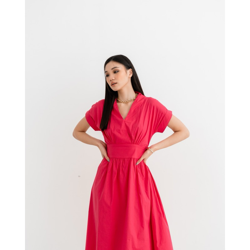 GHAIS | Kayla Dress / Dress Wanita / Terusan Wanita / Baju Muslim/ Dress Cewek / Pakaian Wanita / At