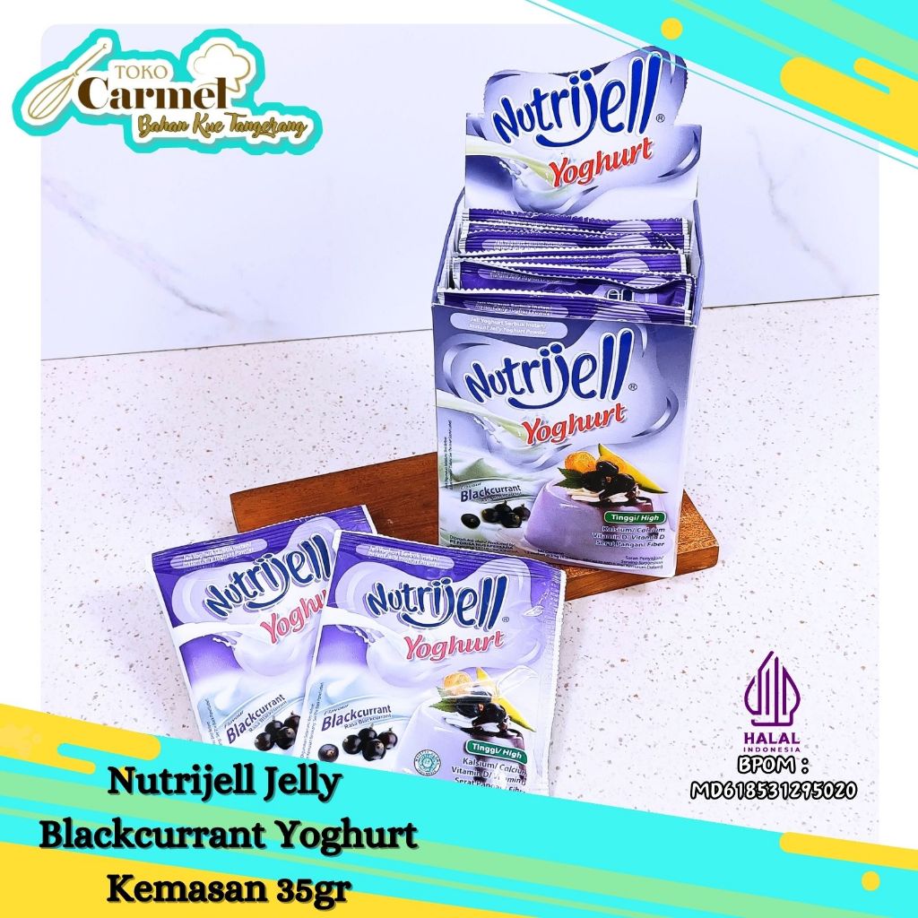 

Nutrijel Yoghurt 35gr isi 12pcs [BOX] - Jelly yoghurt