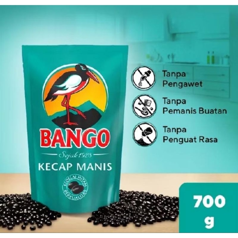 

Kecap Manis Bango 700 gram