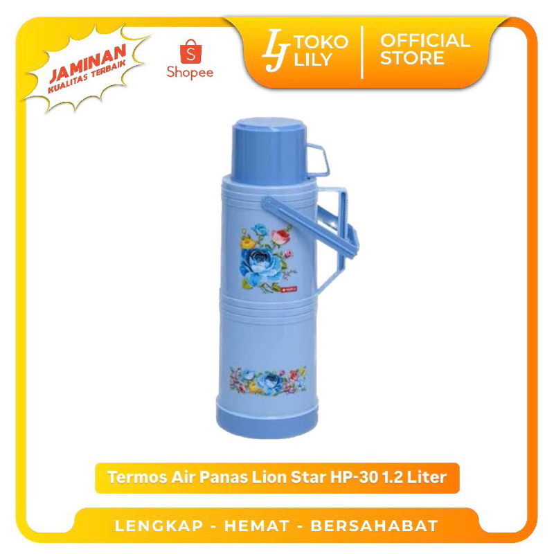 Termos Air Panas Vacuum Flask HP-30 1,2 Liter Lion Star