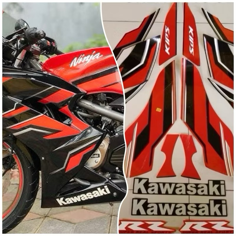 STIKER STRIPING NINJA RR SE 2015