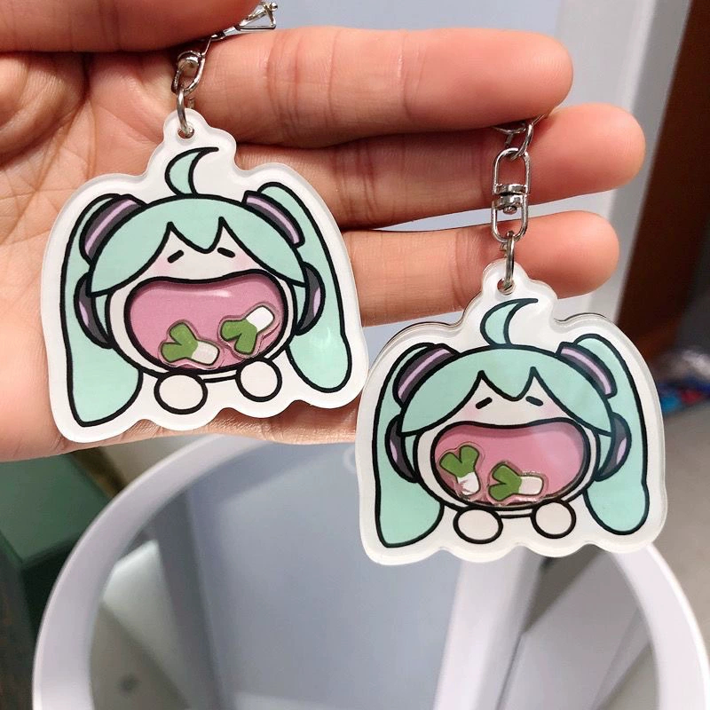 KEYCHAIN HATSUNE MIKU / GANTUNGAN KUNCI HATSUNE MIKU