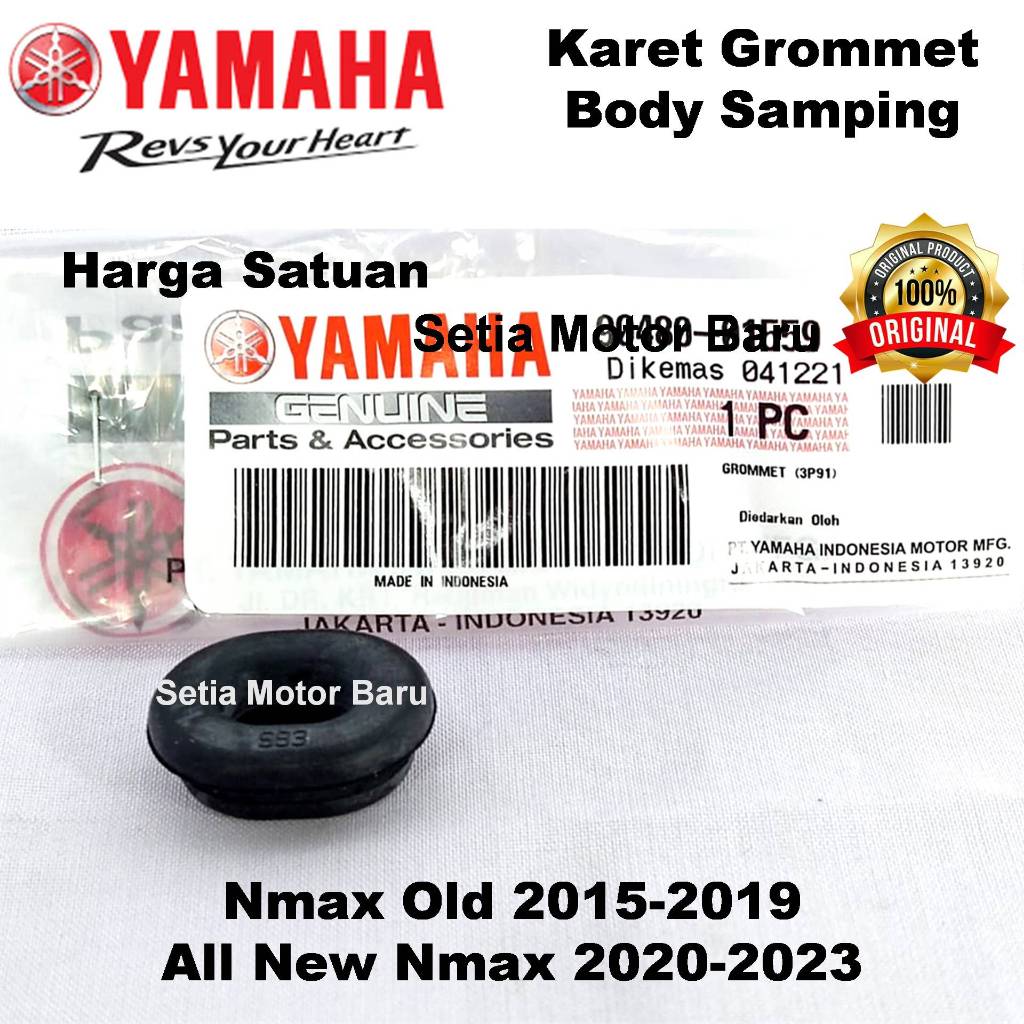 Karet Grommet Bodi Body Samping Nmax N Max Old All New Nmax N Max Ori Asli Yamaha