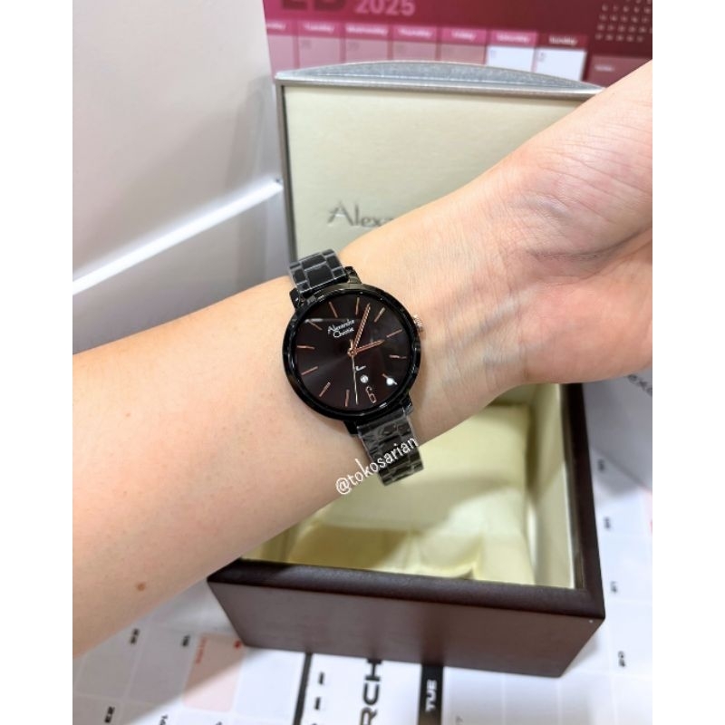 Alexander Christie AC 2B61 LD Original Bergaransi Jam Tangan Rantai Wanita