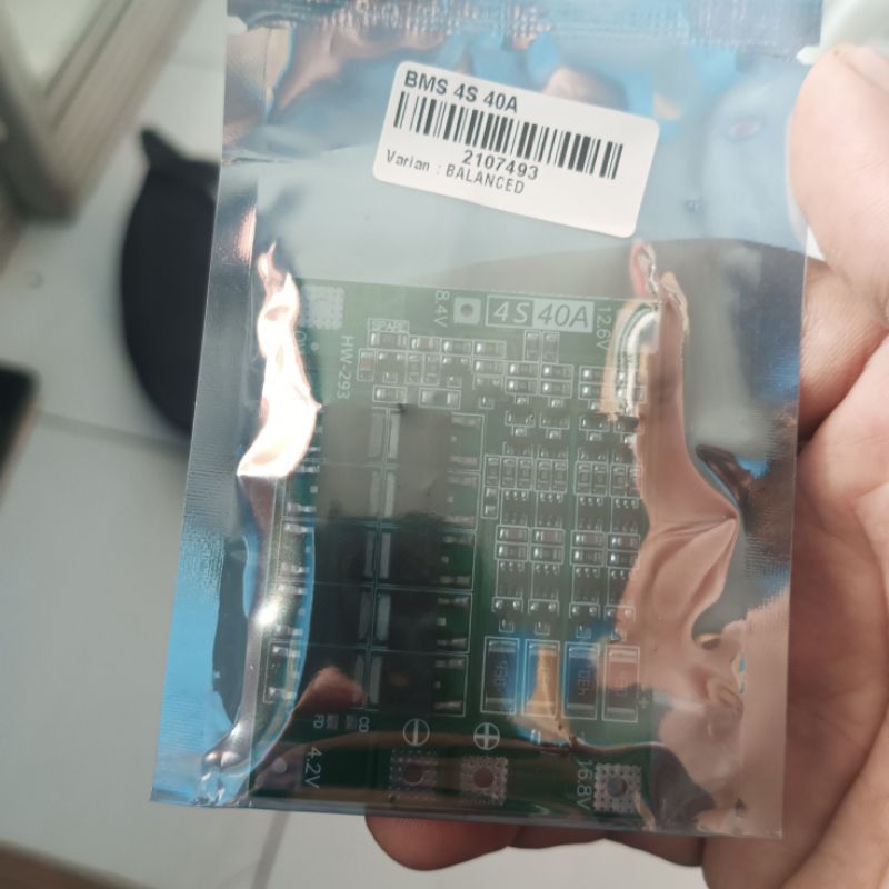 MODUL BMS 40 AMPERE UNTUK BATERAI