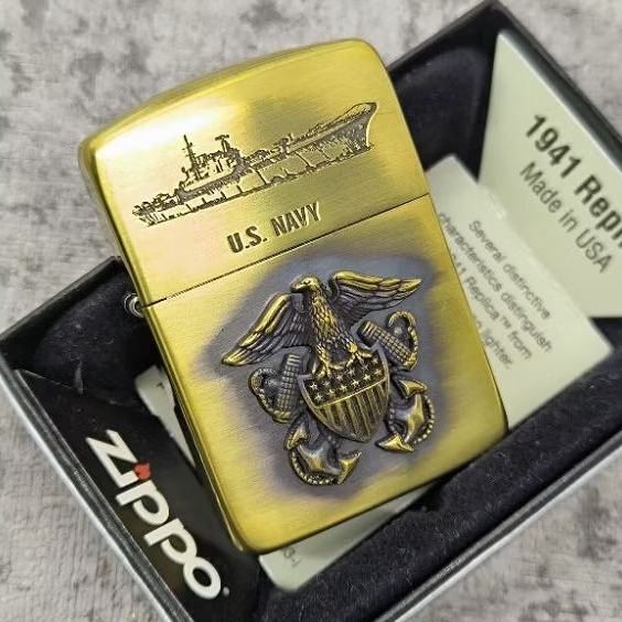 Zippo US Navy Okinawa Division Replica 1941 Original