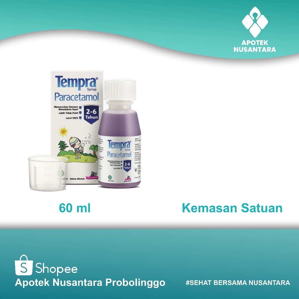 Tempra Sirup Demam Anak 60 ml