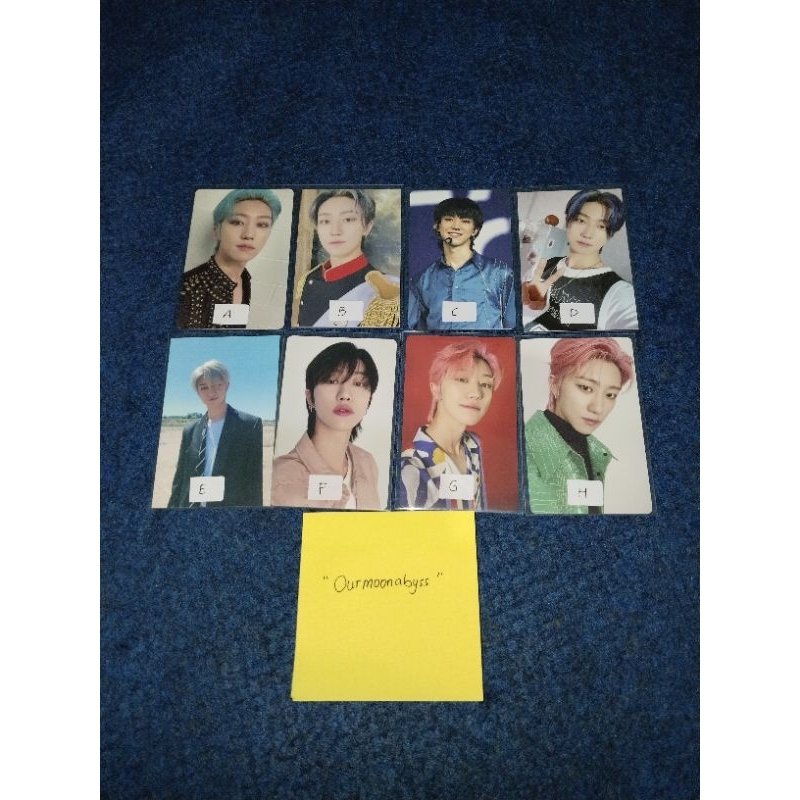 [BACA DESK] READYSTOCK PHOTOCARD OFFICIAL SEVENTEEN THE8 HAO MINGHAO VOD BE THE SUN SEVENTEEN CAFE I
