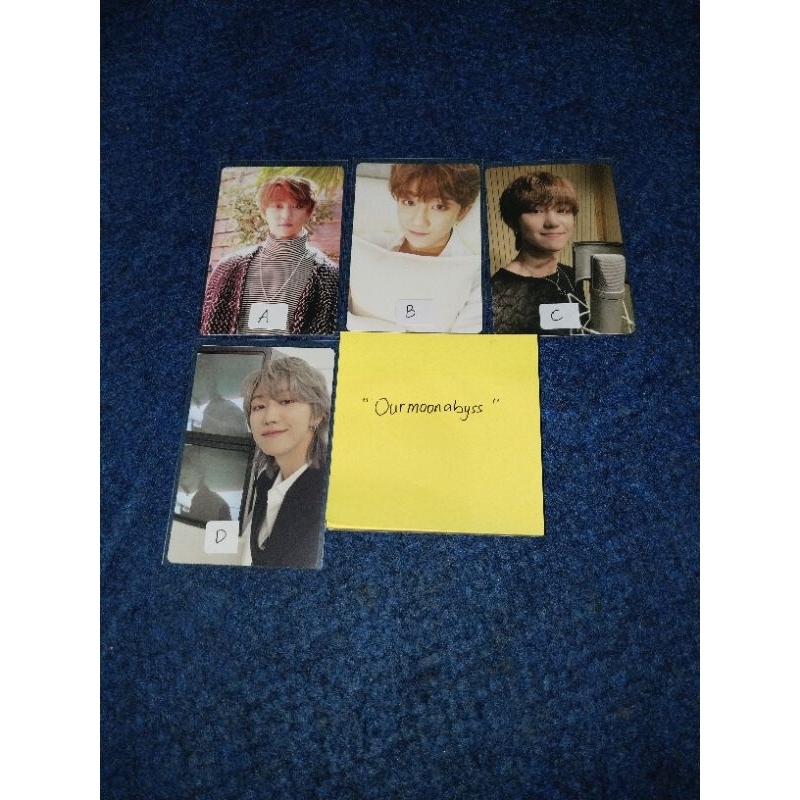 [BACA DESK] READYSTOCK PHOTOCARD OFFICIAL SEVENTEEN THE8 HAO MINGHAO TEEN AGE SEMICOLON 17 IS RIGHT 