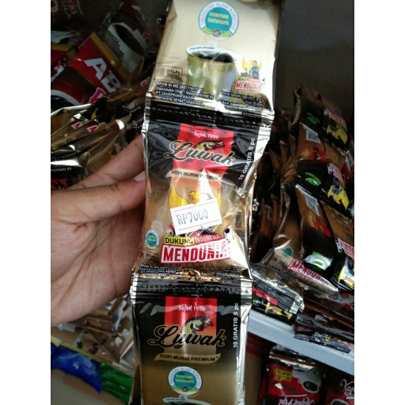 

1 renceng kopi luwak isi 15