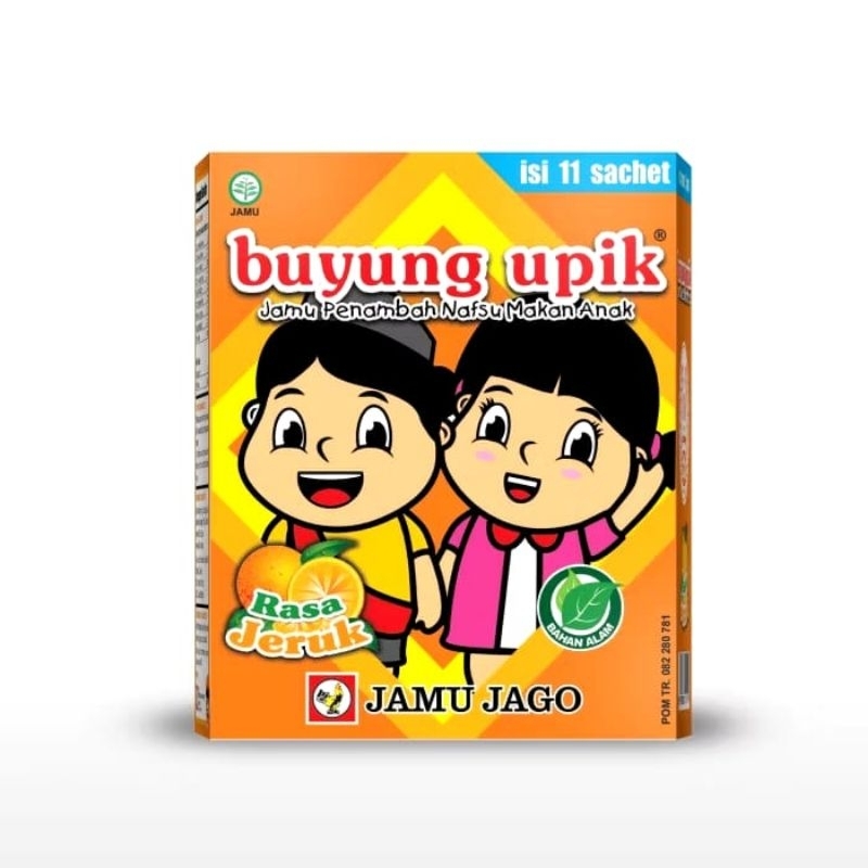 

buyung upik rasa jeruk isi 11 bungkus