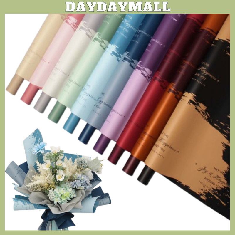 

Kertas Buket Bunga Flower Wrapping Paper Bi Color 2 Warna 6018